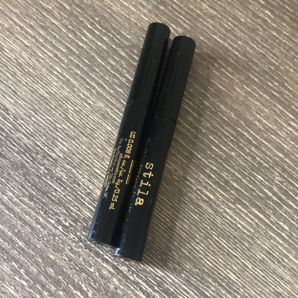 ❤️$8 NWT Stila Stay All Day Waterproof Liquid Eyeliner .25ml Set of 2